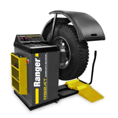 Ranger Rb24t Superduty Truck Wheel Balancer With Drivecheck Technology - Yellow/gray