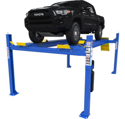 Dannmar D4-12a 12,000-lbs. Capacity Alignment Four-post Lift / Includes Slip Plates And Turnplates