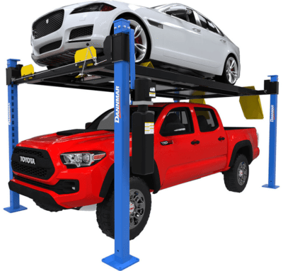 Dannmar D4-9x Package 9,000-lbs. Ali Certified Capacity Four-post Lift Package