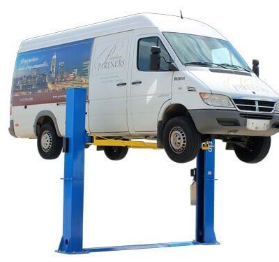 Atlas BP10000 Baseplate 10,000 lbs. Capacity 2 Post Lift (ATTD)