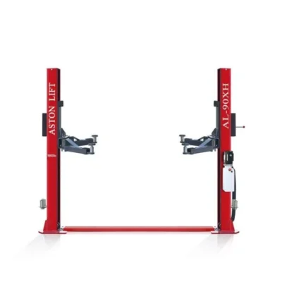 ASTON® 9000 LBS. 2 POST LIFT SYMMETRIC OVERHEAD SINGLE POINT LOCK RELEASE